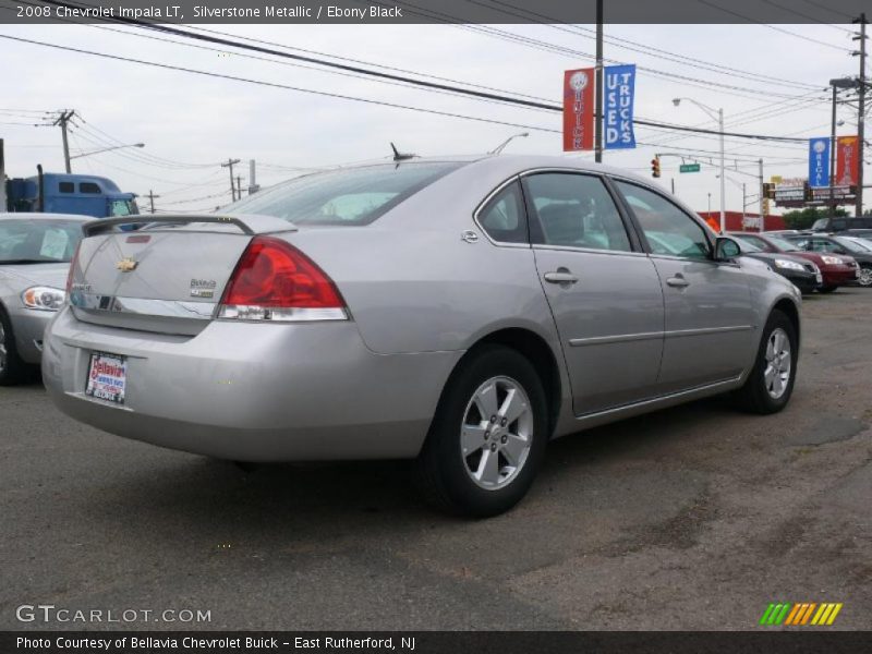 Silverstone Metallic / Ebony Black 2008 Chevrolet Impala LT