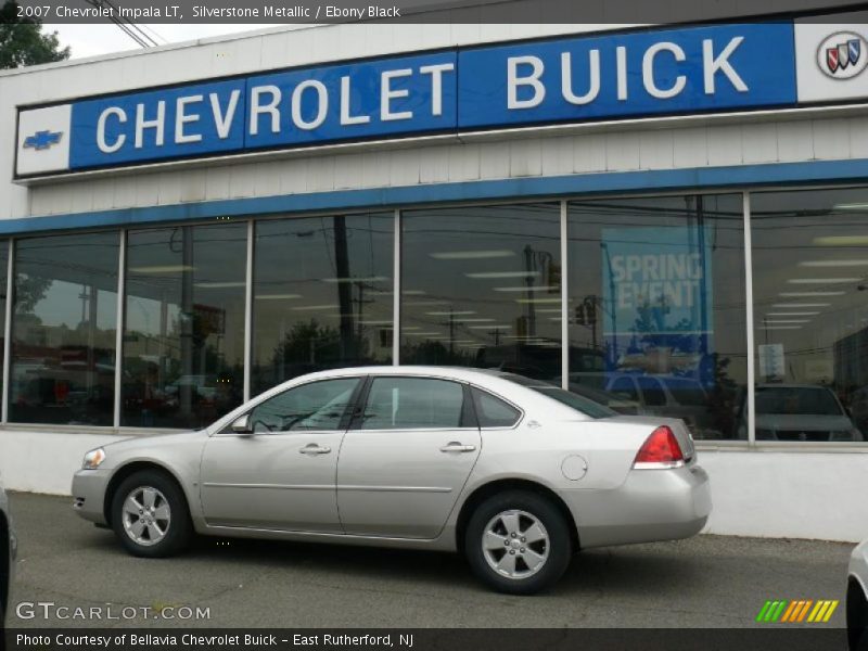 Silverstone Metallic / Ebony Black 2007 Chevrolet Impala LT