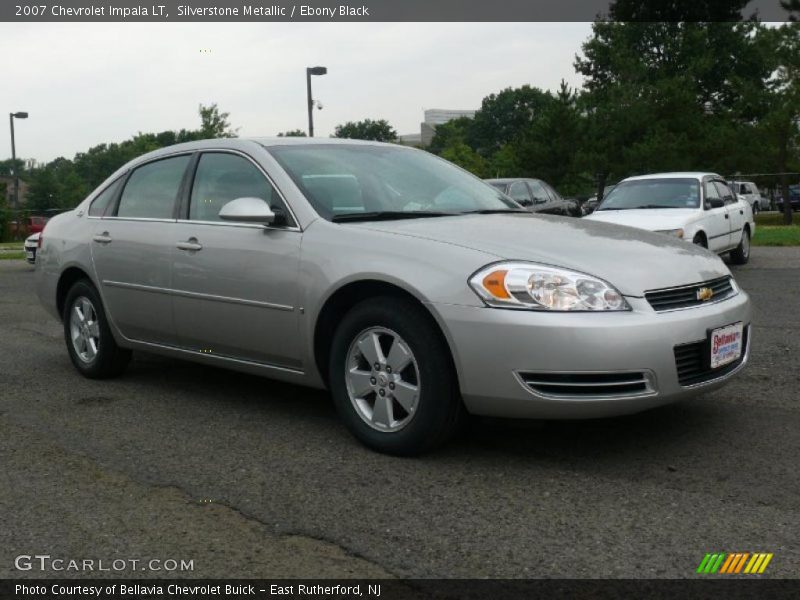 Silverstone Metallic / Ebony Black 2007 Chevrolet Impala LT
