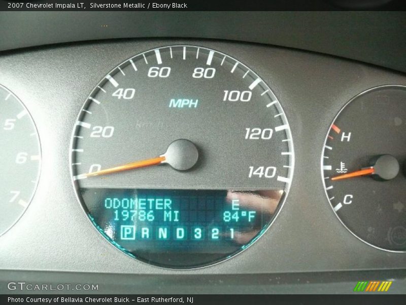 Silverstone Metallic / Ebony Black 2007 Chevrolet Impala LT
