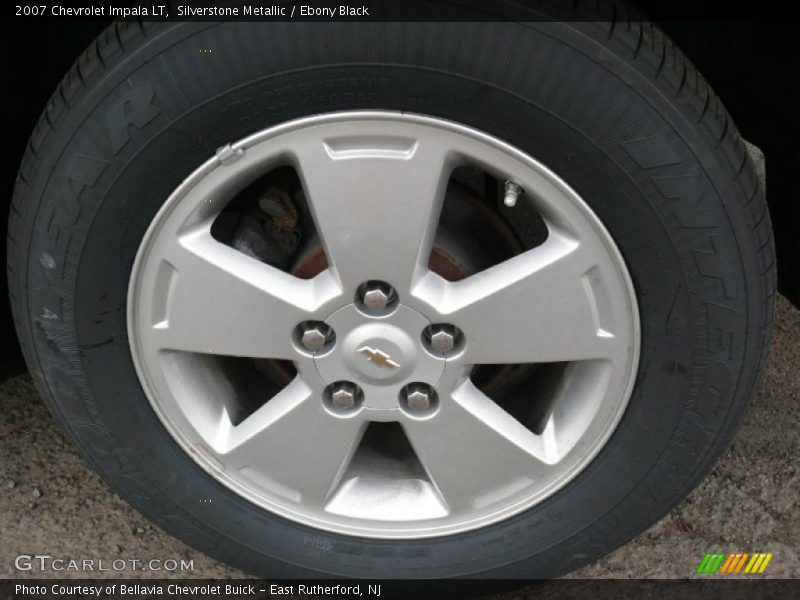 Silverstone Metallic / Ebony Black 2007 Chevrolet Impala LT