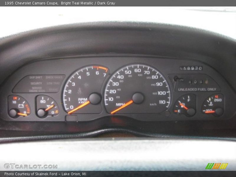  1995 Camaro Coupe Coupe Gauges