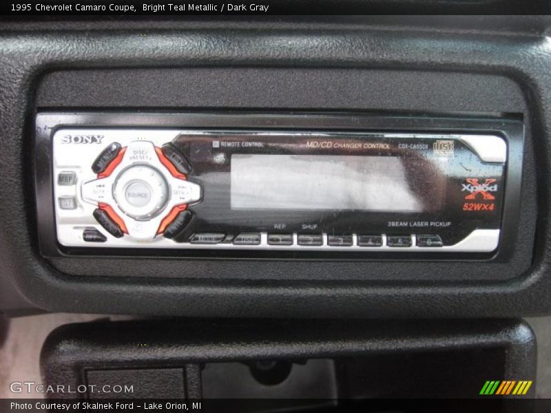 Bright Teal Metallic / Dark Gray 1995 Chevrolet Camaro Coupe