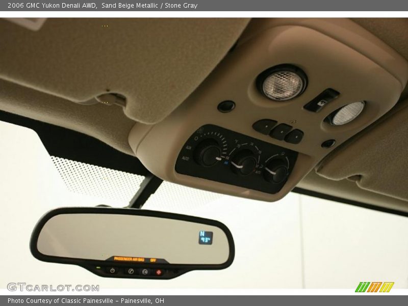 Sand Beige Metallic / Stone Gray 2006 GMC Yukon Denali AWD