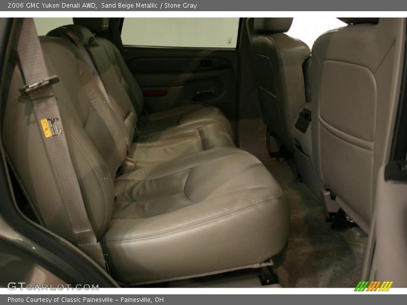Sand Beige Metallic / Stone Gray 2006 GMC Yukon Denali AWD