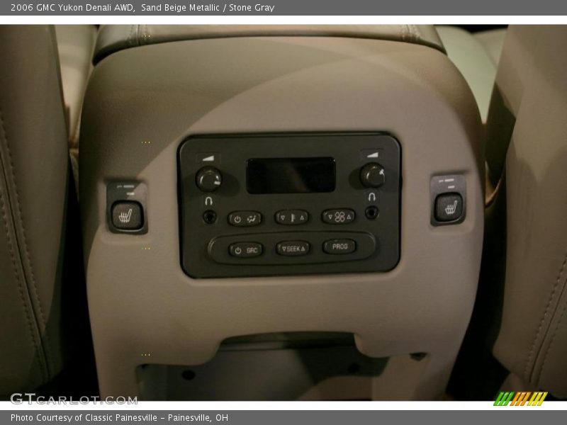 Sand Beige Metallic / Stone Gray 2006 GMC Yukon Denali AWD