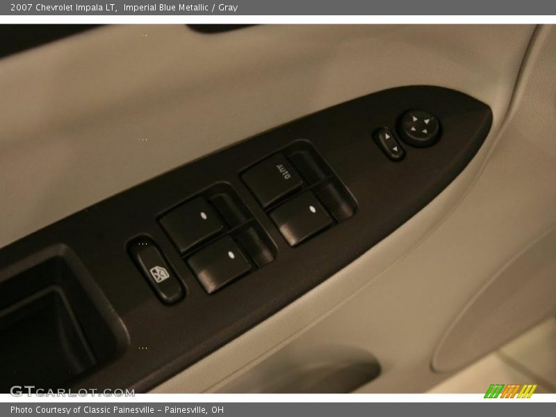 Imperial Blue Metallic / Gray 2007 Chevrolet Impala LT