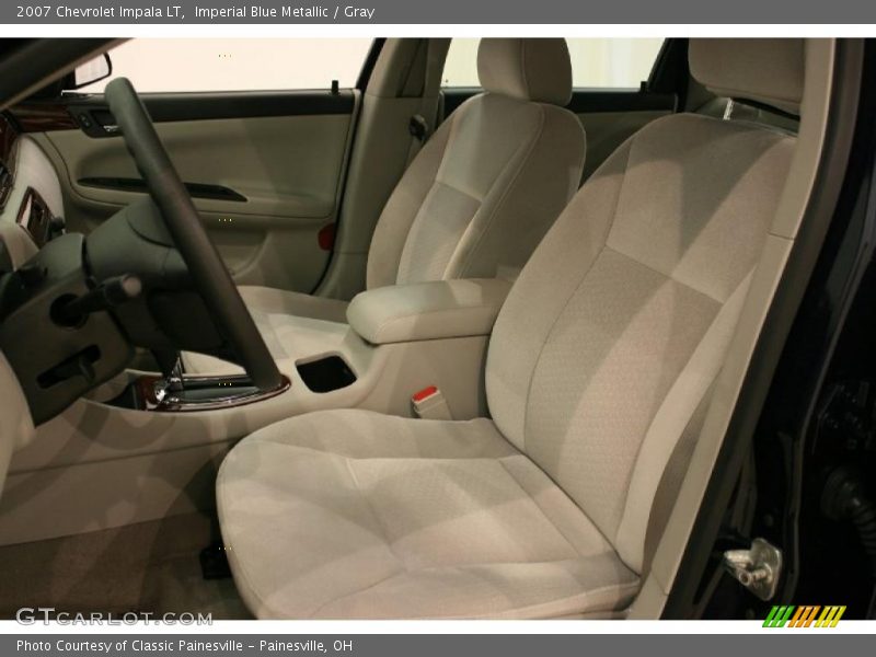 Imperial Blue Metallic / Gray 2007 Chevrolet Impala LT