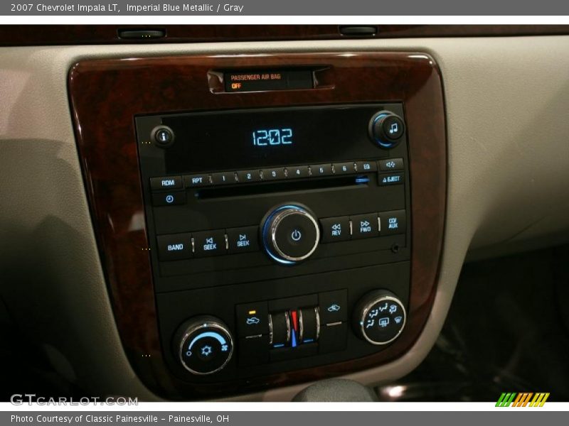 Imperial Blue Metallic / Gray 2007 Chevrolet Impala LT