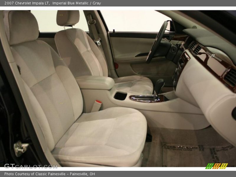 Imperial Blue Metallic / Gray 2007 Chevrolet Impala LT