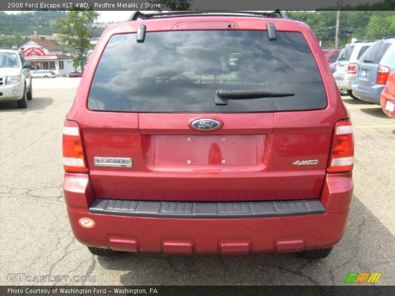 Redfire Metallic / Stone 2008 Ford Escape XLT 4WD