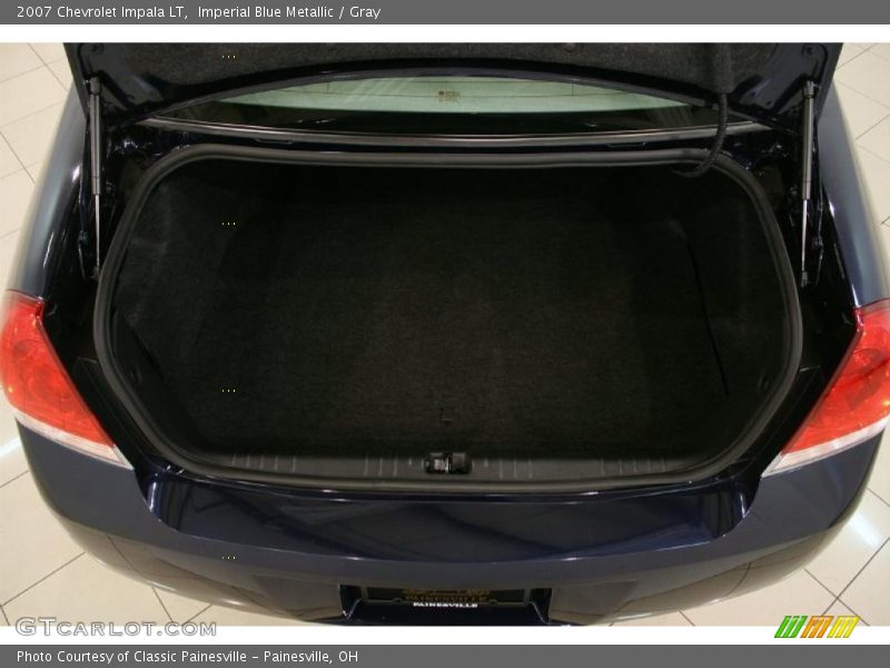 Imperial Blue Metallic / Gray 2007 Chevrolet Impala LT