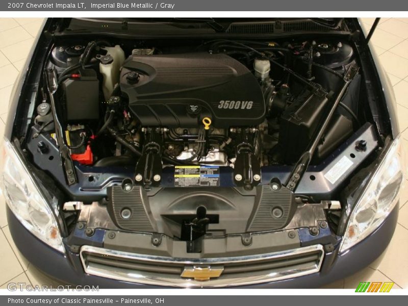 Imperial Blue Metallic / Gray 2007 Chevrolet Impala LT