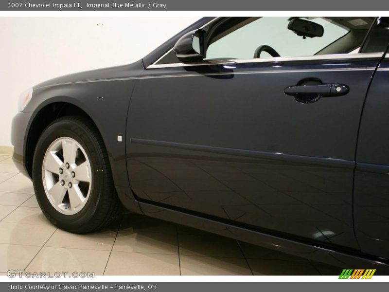 Imperial Blue Metallic / Gray 2007 Chevrolet Impala LT