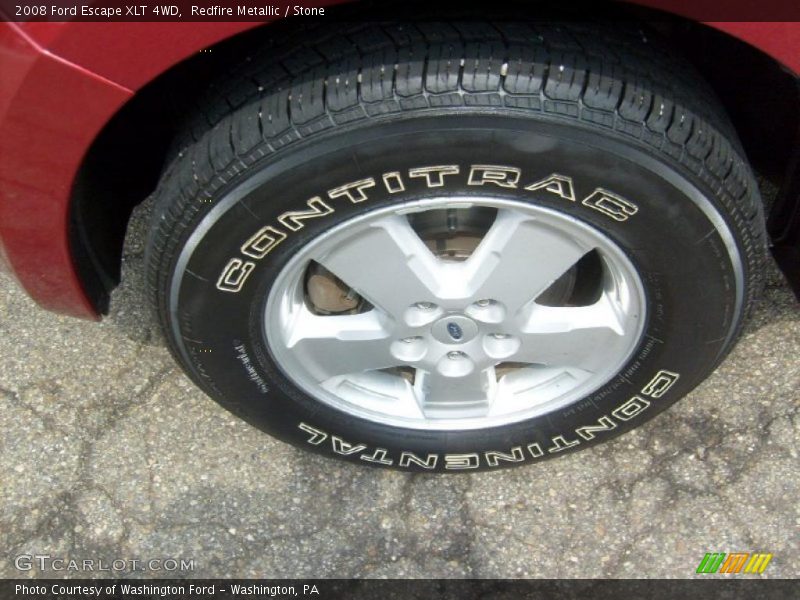 Redfire Metallic / Stone 2008 Ford Escape XLT 4WD