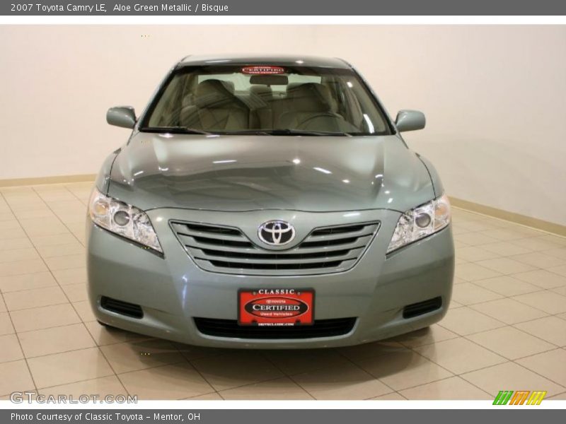 Aloe Green Metallic / Bisque 2007 Toyota Camry LE