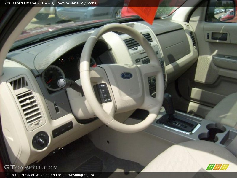 Redfire Metallic / Stone 2008 Ford Escape XLT 4WD
