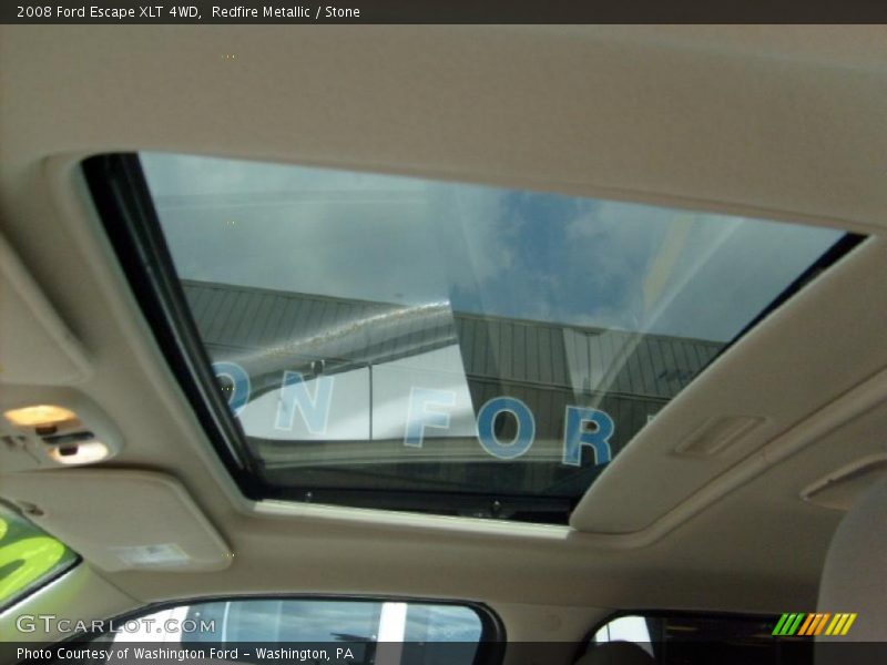Redfire Metallic / Stone 2008 Ford Escape XLT 4WD