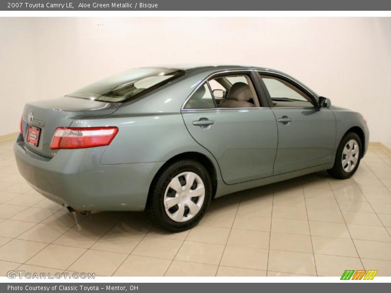 Aloe Green Metallic / Bisque 2007 Toyota Camry LE