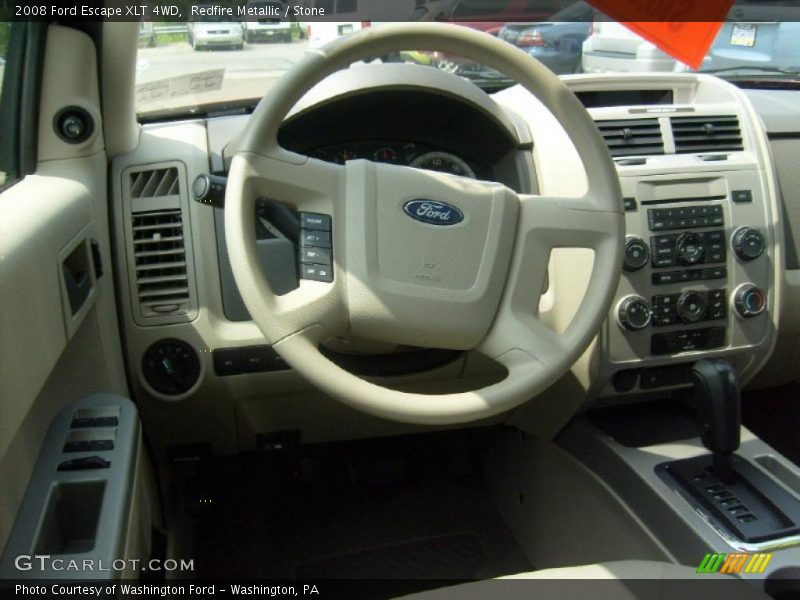 Redfire Metallic / Stone 2008 Ford Escape XLT 4WD