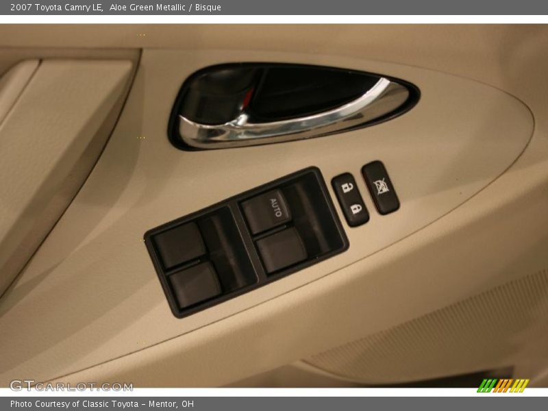 Aloe Green Metallic / Bisque 2007 Toyota Camry LE