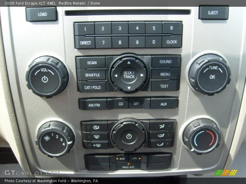 Redfire Metallic / Stone 2008 Ford Escape XLT 4WD