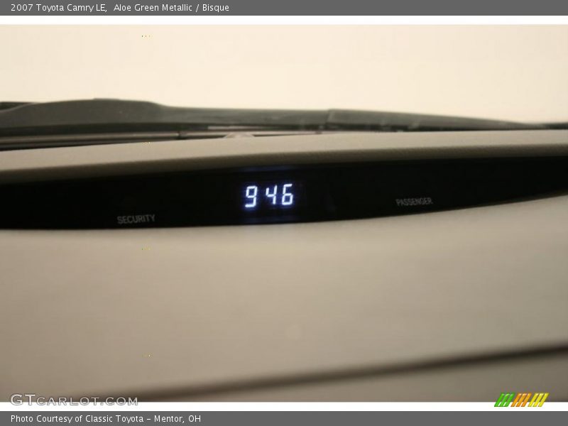 Aloe Green Metallic / Bisque 2007 Toyota Camry LE