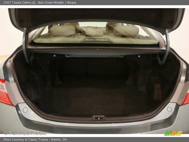 Aloe Green Metallic / Bisque 2007 Toyota Camry LE