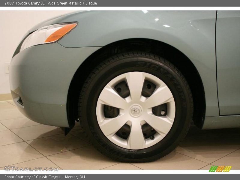 Aloe Green Metallic / Bisque 2007 Toyota Camry LE