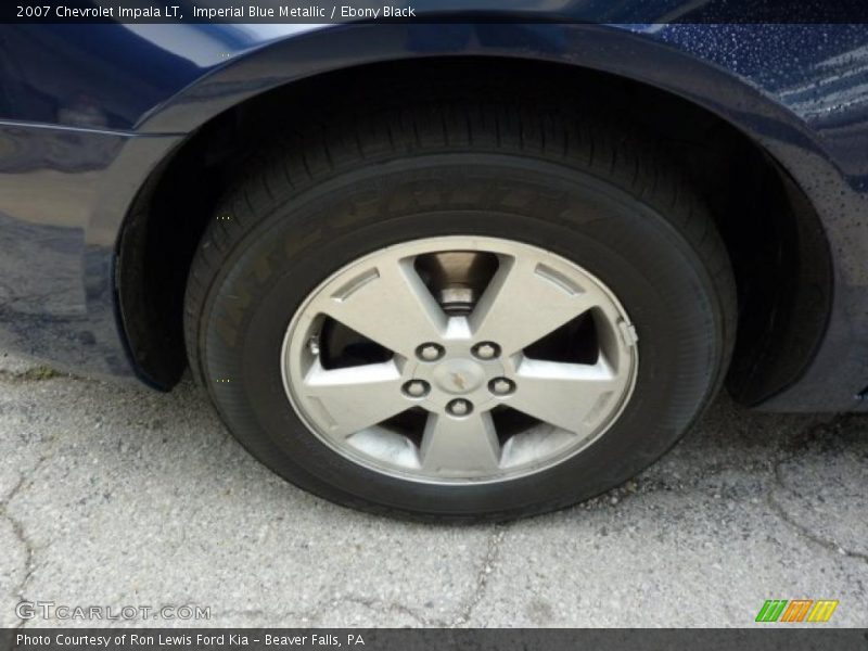 Imperial Blue Metallic / Ebony Black 2007 Chevrolet Impala LT