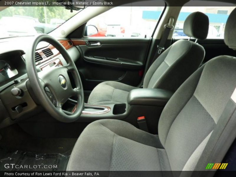 Imperial Blue Metallic / Ebony Black 2007 Chevrolet Impala LT