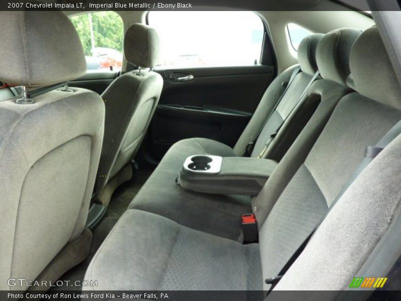 Imperial Blue Metallic / Ebony Black 2007 Chevrolet Impala LT