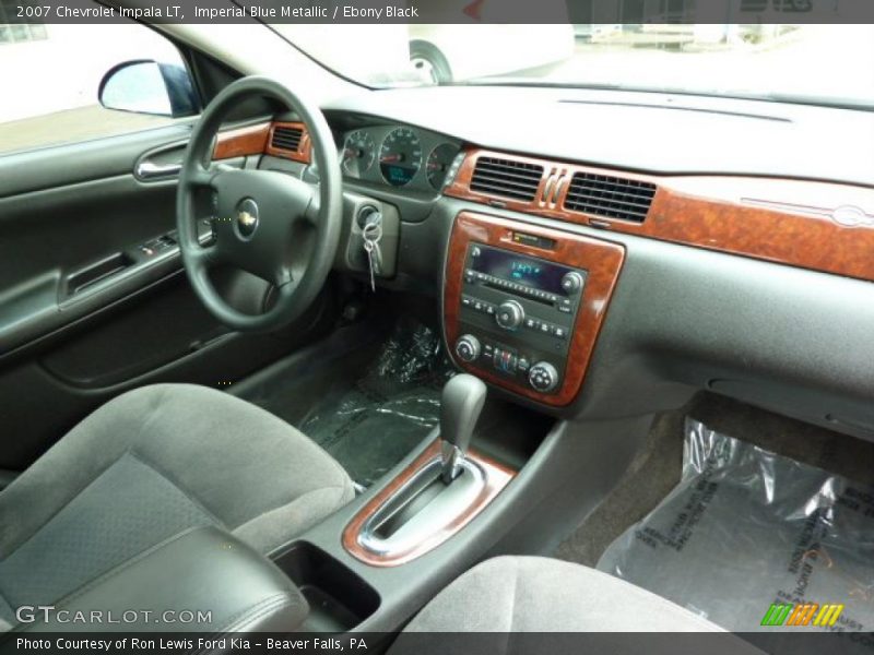 Imperial Blue Metallic / Ebony Black 2007 Chevrolet Impala LT