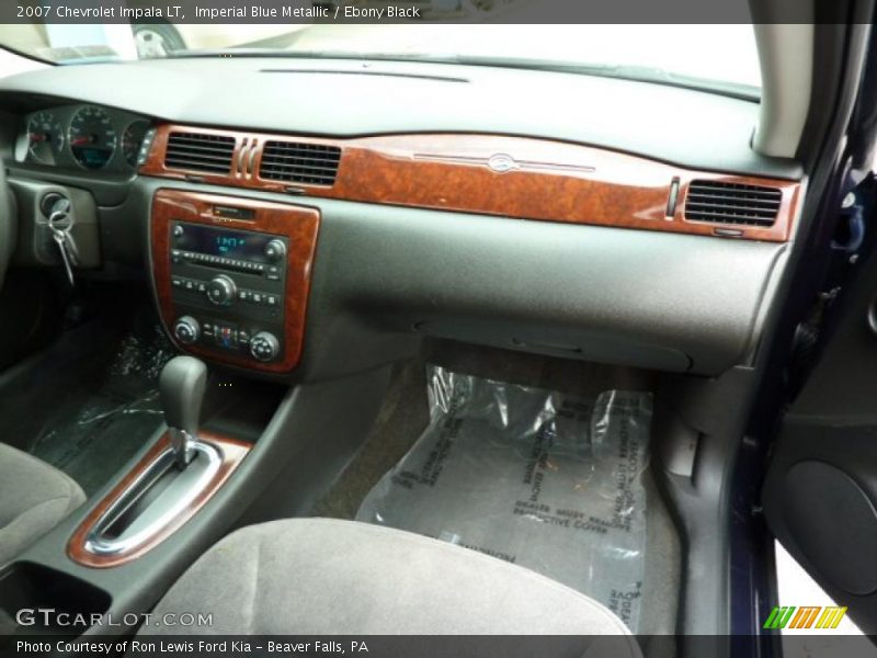 Imperial Blue Metallic / Ebony Black 2007 Chevrolet Impala LT