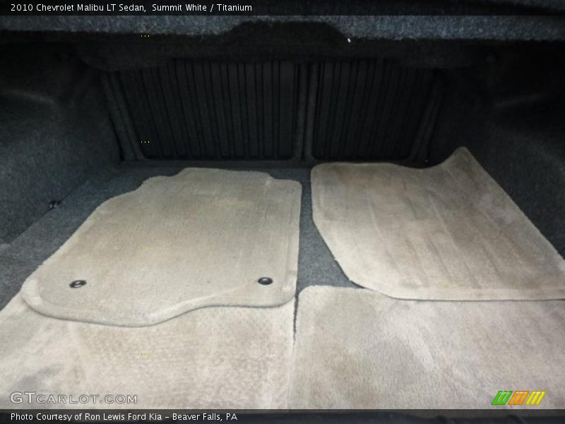 Summit White / Titanium 2010 Chevrolet Malibu LT Sedan