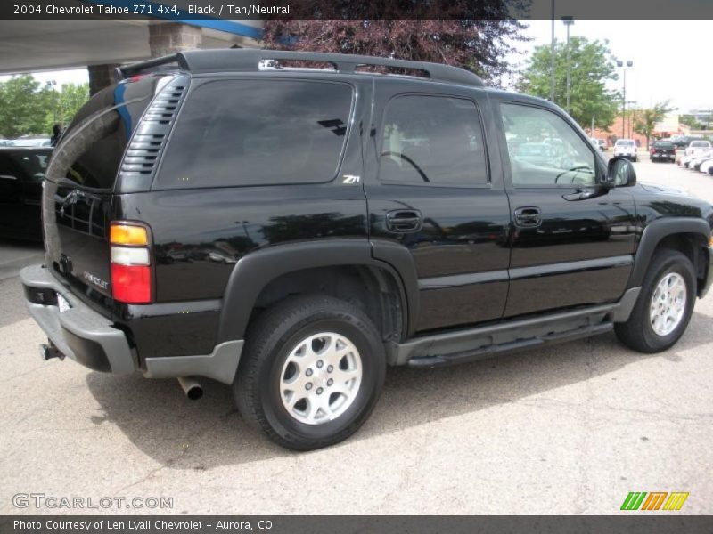 Black / Tan/Neutral 2004 Chevrolet Tahoe Z71 4x4
