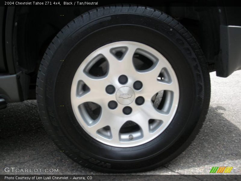 Black / Tan/Neutral 2004 Chevrolet Tahoe Z71 4x4