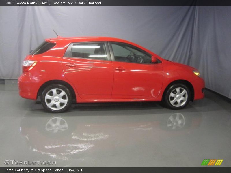 Radiant Red / Dark Charcoal 2009 Toyota Matrix S AWD