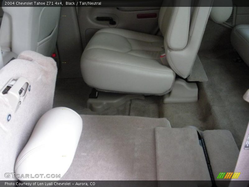 Black / Tan/Neutral 2004 Chevrolet Tahoe Z71 4x4