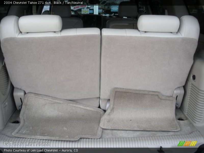 Black / Tan/Neutral 2004 Chevrolet Tahoe Z71 4x4
