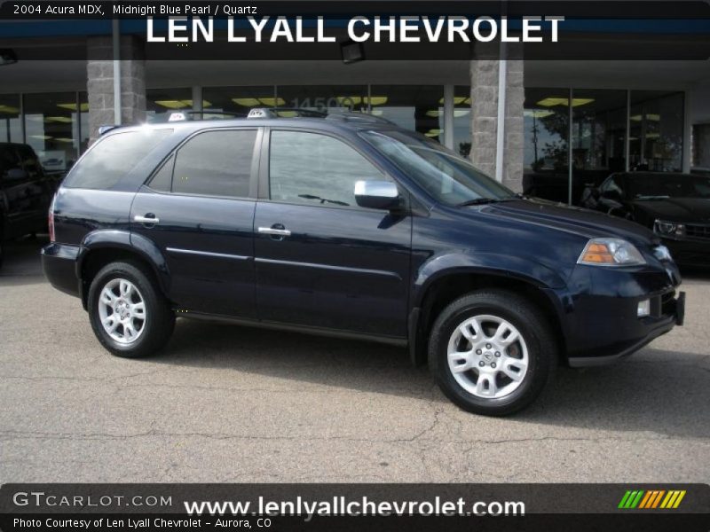 Midnight Blue Pearl / Quartz 2004 Acura MDX