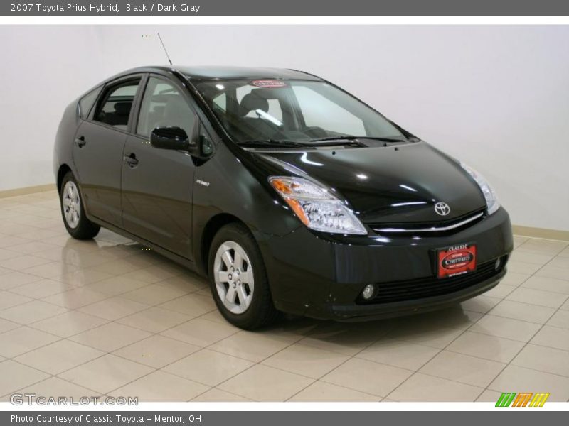 Black / Dark Gray 2007 Toyota Prius Hybrid