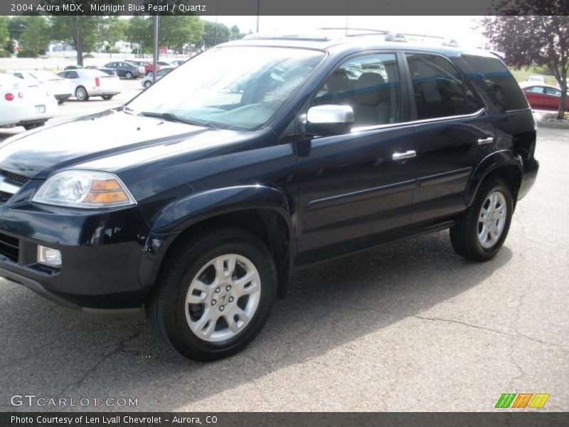 Midnight Blue Pearl / Quartz 2004 Acura MDX