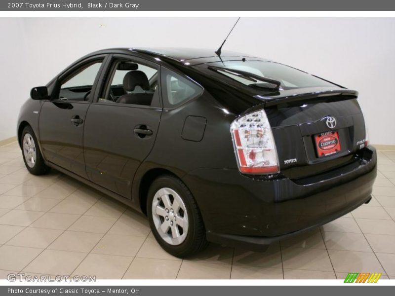 Black / Dark Gray 2007 Toyota Prius Hybrid