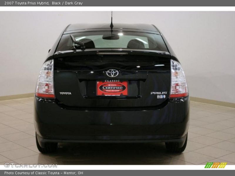 Black / Dark Gray 2007 Toyota Prius Hybrid
