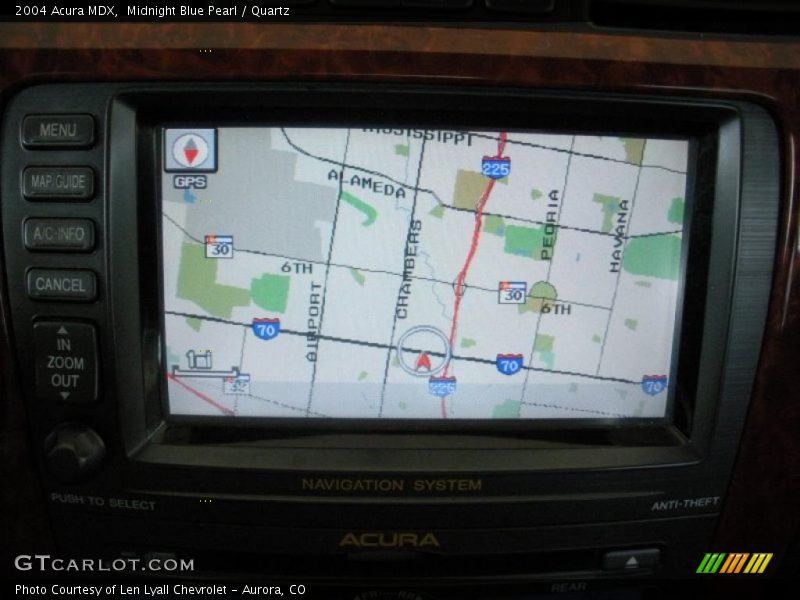 Midnight Blue Pearl / Quartz 2004 Acura MDX