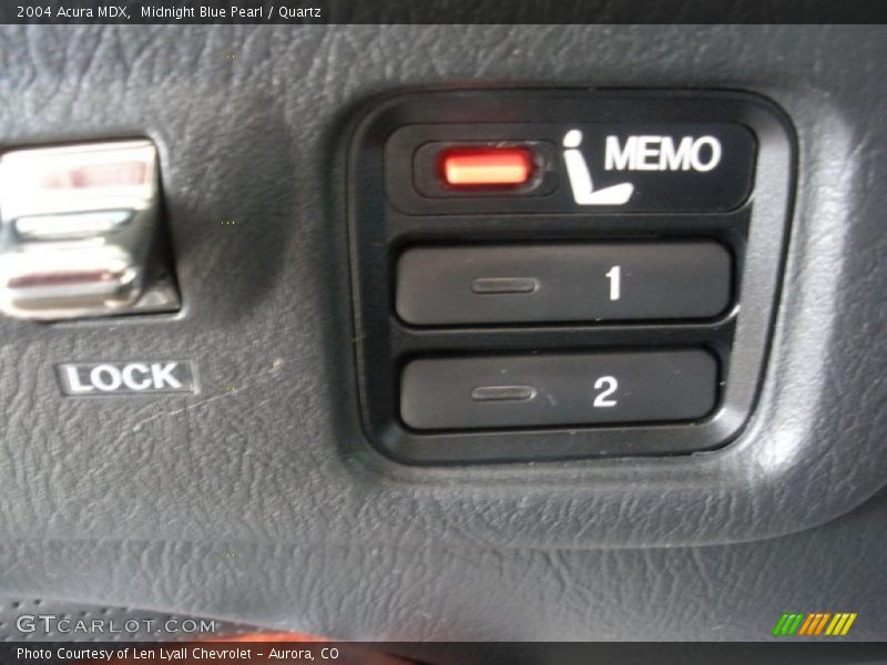 Midnight Blue Pearl / Quartz 2004 Acura MDX