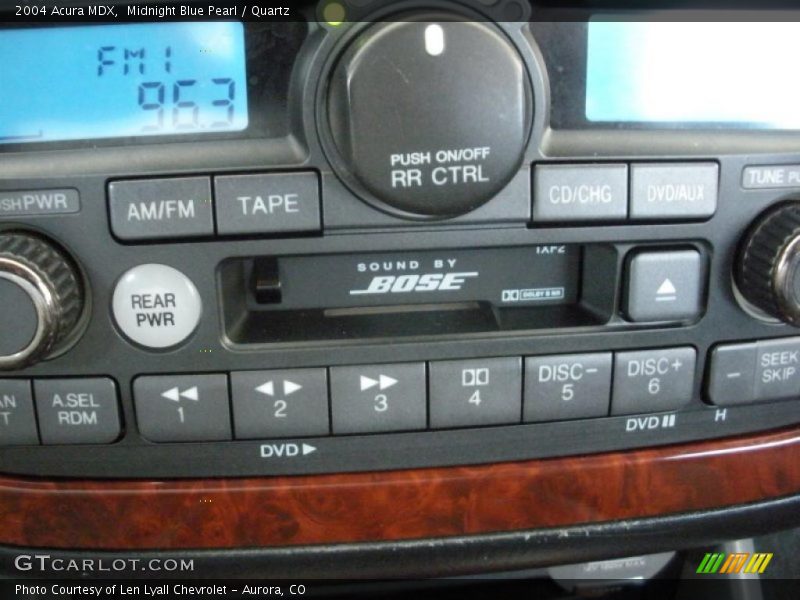 Midnight Blue Pearl / Quartz 2004 Acura MDX