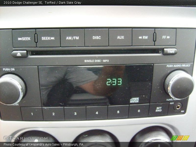 TorRed / Dark Slate Gray 2010 Dodge Challenger SE