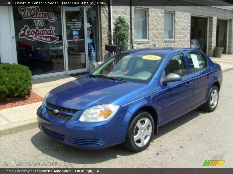 Laser Blue Metallic / Gray 2006 Chevrolet Cobalt LS Sedan